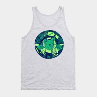 Ngreen Circle of the Chihuahua Tank Top